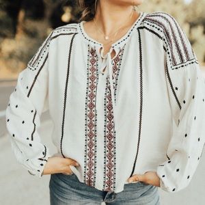 Carly Jean Ivy Blouse